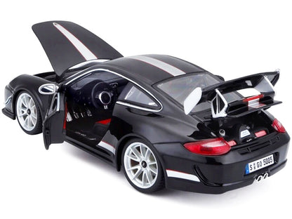 Porsche 911 GT3 RS 4.0 Black 1/18 Diecast Model Car by Bburago-DiecastModeler.com