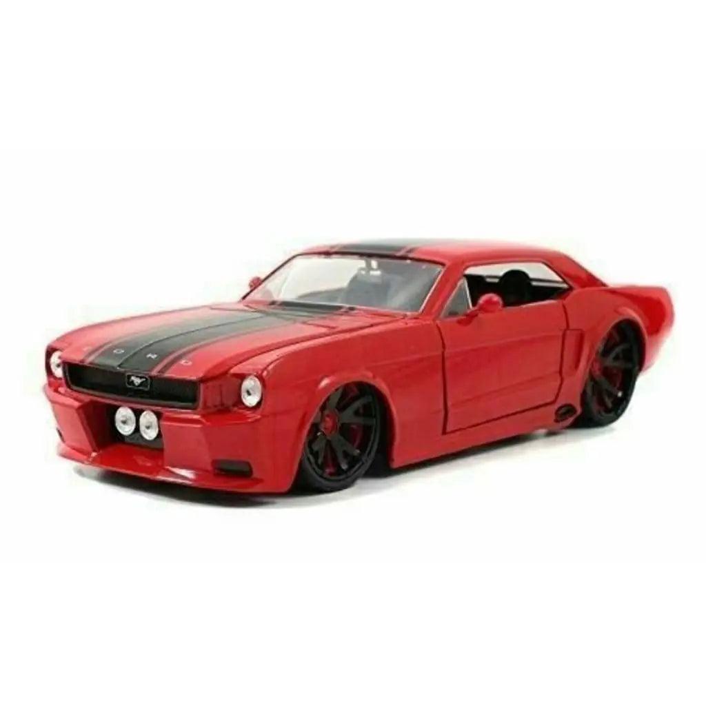 Big Time Muscle Ford Mustang GT Hard Top 1965, 1:24 scale-NoBox-DiecastModeler.com