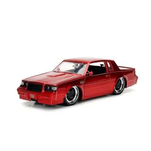 Bigtime Muscles Buick Grand National Hard Top (1987, 1:24 scale car (Red-Boxed)-DiecastModeler.com