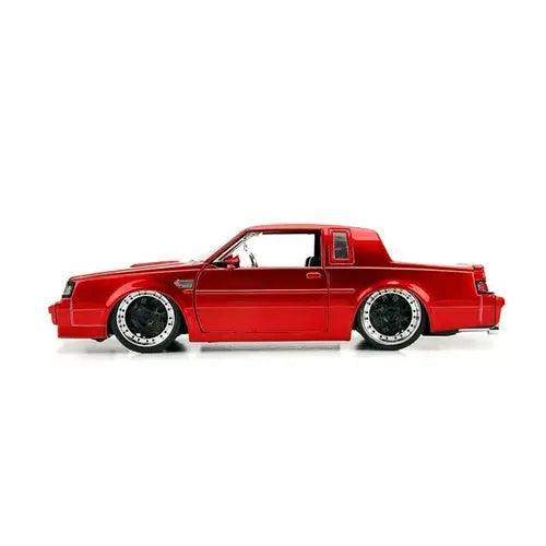 Bigtime Muscles Buick Grand National Hard Top (1987, 1:24 scale car (Red-Boxed)-DiecastModeler.com