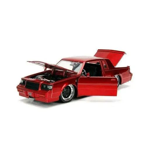 Bigtime Muscles Buick Grand National Hard Top (1987, 1:24 scale car (Red-Boxed)-DiecastModeler.com