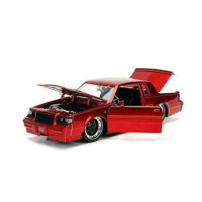 Bigtime Muscles Buick Grand National Hard Top (1987, 1:24 scale car (Red-Boxed)-DiecastModeler.com