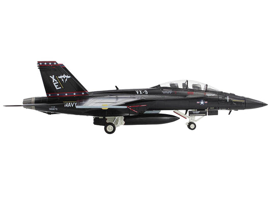 Boeing F/A-18F Super Hornet Fighter Aircraft "Vandy I VX-9" (2023) United States Navy (Unarmed Version) "Air Power Series" 1/72 Diecast Model by Hobby Master-DiecastModeler.com