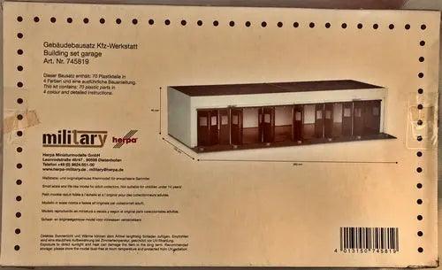 Building set - service garage - HO Scale - 1:87 - Herpa-DiecastModeler.com