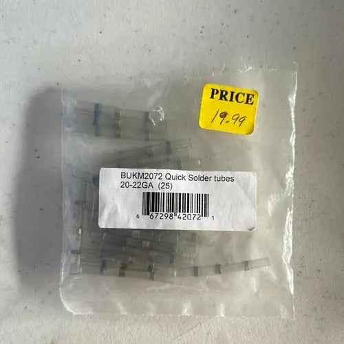 Bulk Program Quick Solder Tubes 20-22 Gauge-DiecastModeler.com