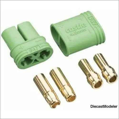 Castle Creations 4mm Polarized Bullet Connector Set-DiecastModeler.com