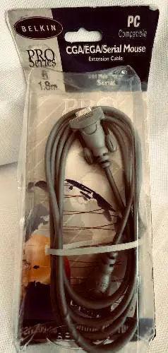 CGA/EGA/Serial Mouse Extension Cable 1.8m-DiecastModeler.com
