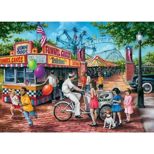 CHILDHOOD DREAMS - SUMMER CARNIVAL - 1000 PIECE JIGSAW PUZZLE-DiecastModeler.com