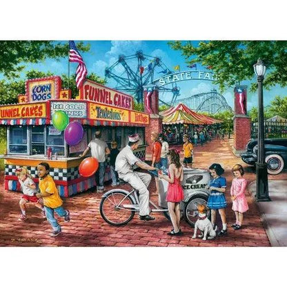 CHILDHOOD DREAMS - SUMMER CARNIVAL - 1000 PIECE JIGSAW PUZZLE-DiecastModeler.com