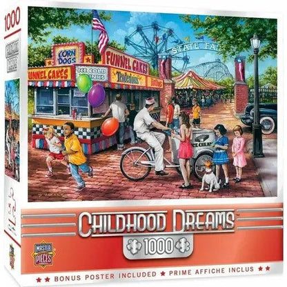 CHILDHOOD DREAMS - SUMMER CARNIVAL - 1000 PIECE JIGSAW PUZZLE-DiecastModeler.com