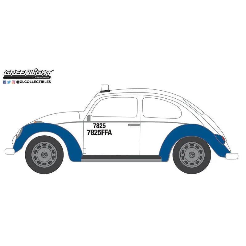 Classic Volkswagen Beetle - Acapulco, Mexico Taxi - 1:64 scale-DiecastModeler.com