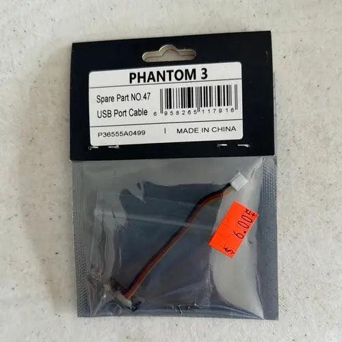 DJI Phantom 3 - Part 47 USB Port Cable-DiecastModeler.com