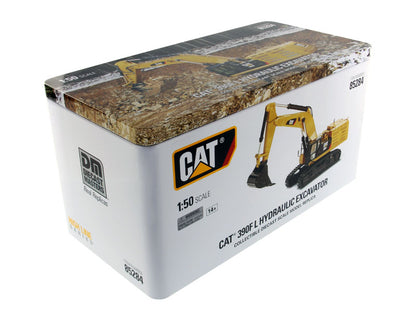 CAT Caterpillar 390F LME Hydraulic Tracked Excavator with Operator "Core Classics" Series 1/50 Diecast Model by Diecast Masters