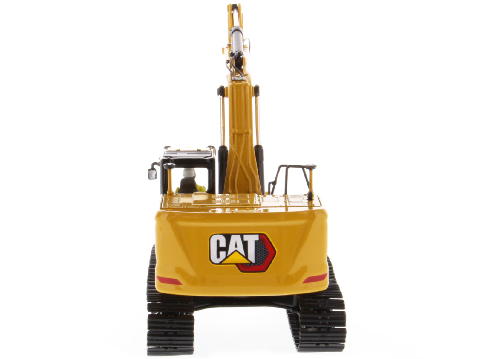 Cat Caterpillar 330 Hydraulic Excavator Next Generation with Operator "High Line Series" 1/50 Diecast Model by Diecast Masters-DiecastModeler.com