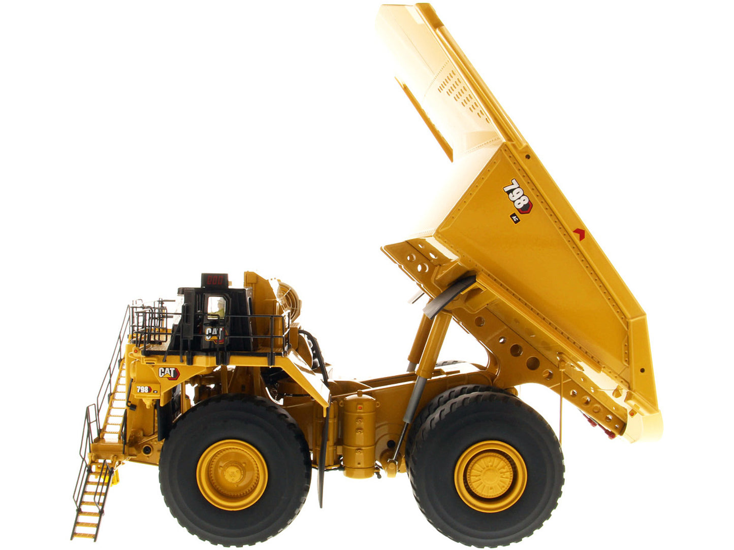 CAT Caterpillar 798 AC Mining Truck "High Line Series" 1/50 Diecast Model by Diecast Masters-DiecastModeler.com