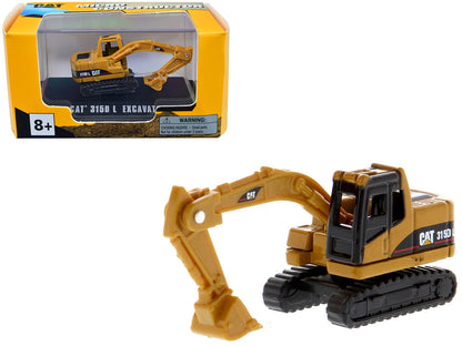 CAT Caterpillar 315D L Excavator Yellow "Micro-Constructor" Series Diecast Model by Diecast Masters-DiecastModeler.com