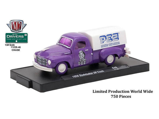 Drivers 6 Cars Set Release 46 In Blister Packs 1/64 Diecast Model Cars by M2 Machines-DiecastModeler.com