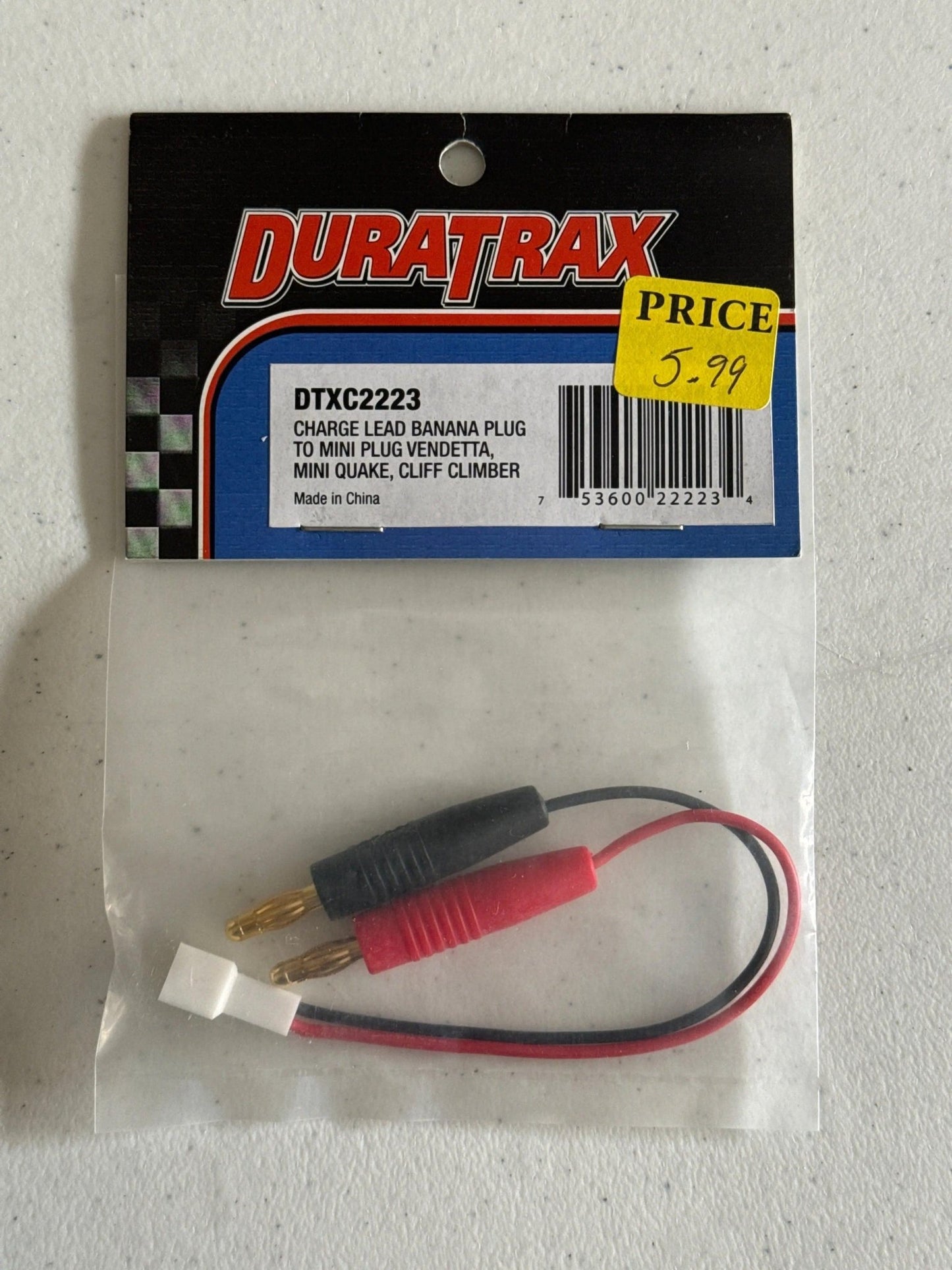DTXC2223 Banana plug to mini plug-DiecastModeler.com