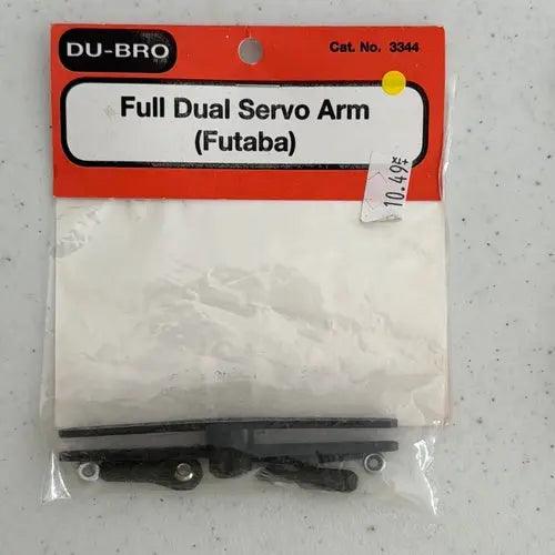 Dubro Full Dual Servo Arm (Futaba)-DiecastModeler.com