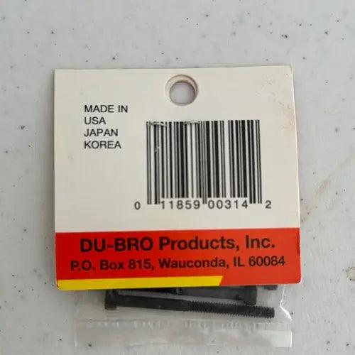 Dubro Socket Head Cap Screws 4-40x 1-1/2"-DiecastModeler.com