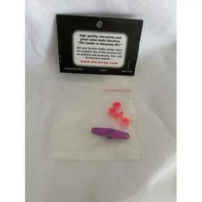 Duratrax Aluminum Servo Arm Double Purple-DiecastModeler.com