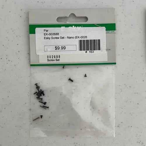Esky Screw Set - Nano - 002688-DiecastModeler.com