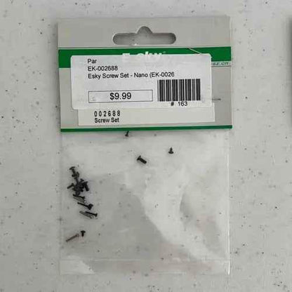 Esky Screw Set - Nano - 002688-DiecastModeler.com