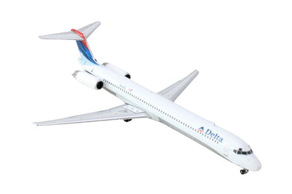 McDonnell Douglas MD-88 Commercial Aircraft &quot;Delta Air Lines&quot; (N941DL) White with Red and Blue Tail 1/400 Diecast Model Airplane by GeminiJets