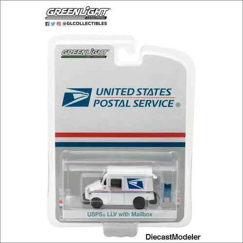 GL -1:64 USPS Postal Mail Delivery Vehicle (CASE)-DiecastModeler.com