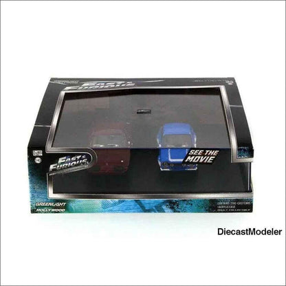 GL 1969 Dodge Charger Daytona and 1974 Ford Escort RS 2 F&F-DiecastModeler.com