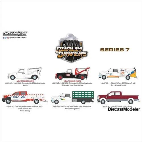 GL - Dually Drivers Series 7 - 6-Piece Diecast Set (CASE)-DiecastModeler.com