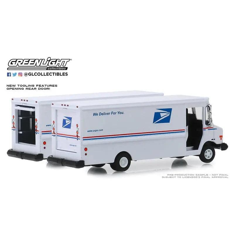 GL HD Truck Series 17 1/64 Scale Diecast USPS 2019 Package Truck (CASE/6PCS)-DiecastModeler.com