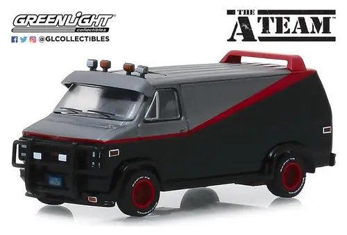 GL - Hollywood 19 - The A-Team - 1983 GMC Vandura 1:64 scale-DiecastModeler.com