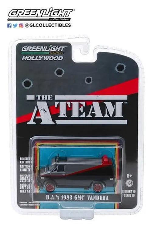 GL - Hollywood 19 - The A-Team - 1983 GMC Vandura 1:64 scale-DiecastModeler.com