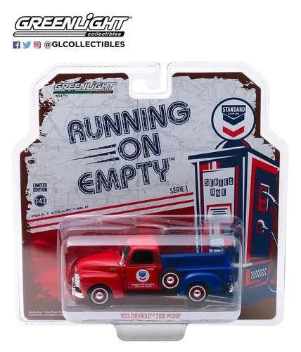 GL - Running on Empty Series 1 -1953 Chevy 3100 Pickup Truck - SOC-DiecastModeler.com