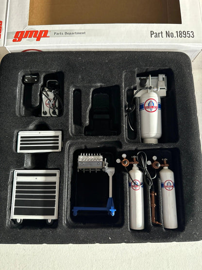 GMP - 1:18 Shelby Shop Tool Set #1- 5 pc set -DISC-DiecastModeler.com