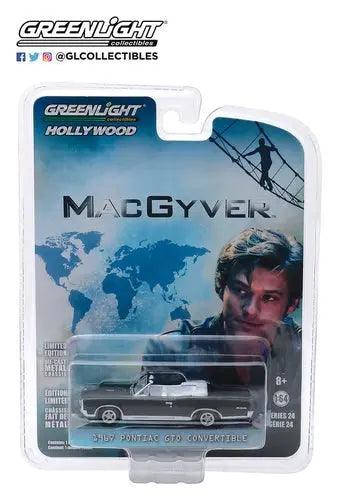 Greenlight - 1-64 Hollywood 24 - 1967 Pontiac GTO Convertible - MacGyver-DiecastModeler.com