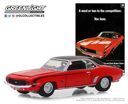 Greenlight - 1-64 Vintage Ad Cars - 1969 Chevrolet Camaro SS-DiecastModeler.com