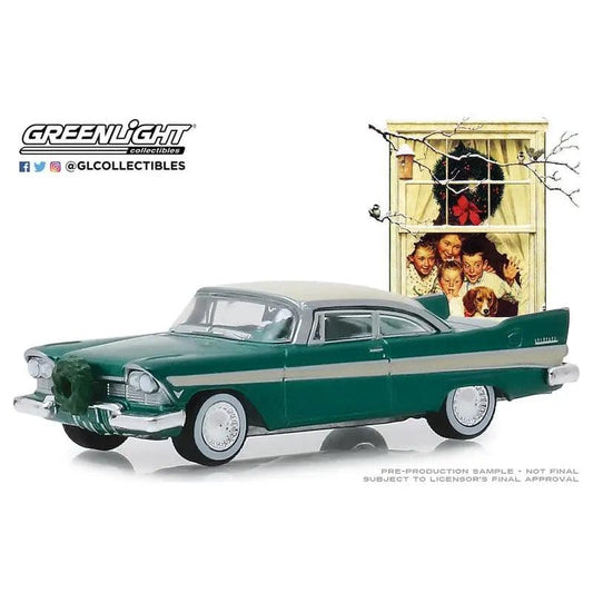 Greenlight - 1/64 Norman Rockwell 2 - 1957 Plymouth Belvedere-DiecastModeler.com