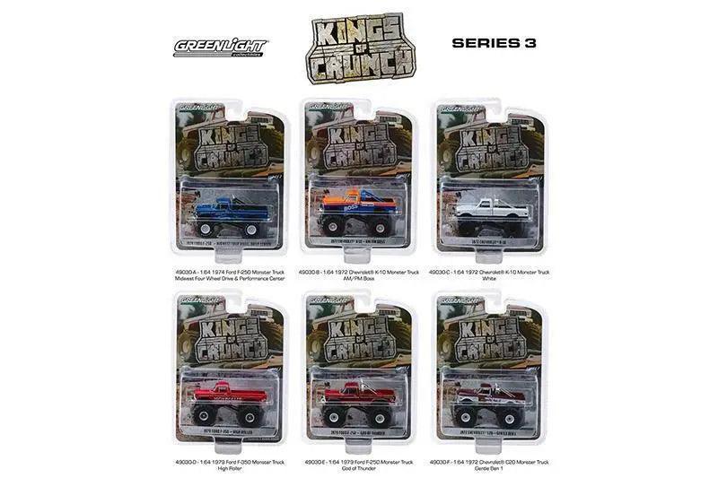 Greenlight - 1:64 Scale Kings of Crunch - Series 3 (CASE)-DiecastModeler.com