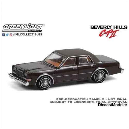 Greenlight - 1982 Dodge Diplomat - Beverly Hills Cop II-DiecastModeler.com