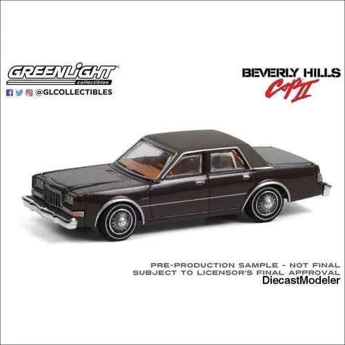 Greenlight - 1982 Dodge Diplomat - Beverly Hills Cop II-DiecastModeler.com