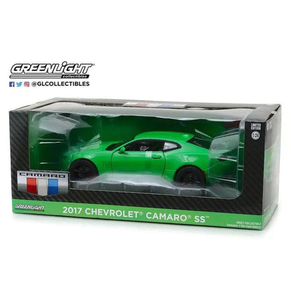 Greenlight - 2017 Chevrolet® Camaro® SS™ Hard Top. 1:24 scale diecast collectible (DISC)-DiecastModeler.com