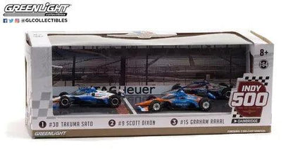 Greenlight - 2020 Indianapolis 500 Podium 3-Car Set - 1:64 scale-DiecastModeler.com