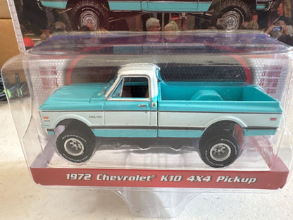 Greenlight - Barrett Jackson 1972 Chevrolet K10 4x4 Pickup-DiecastModeler.com