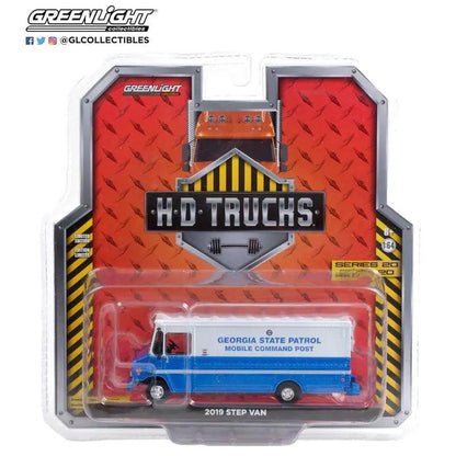 Greenlight - HD Trucks - 2019 Step Van- Mobile Command Center-GaSP-DiecastModeler.com