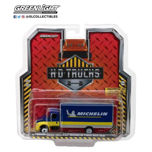 Greenlight - HD Trucks Series 12 -2013 Durastar Box Van Michelin Tires-DiecastModeler.com
