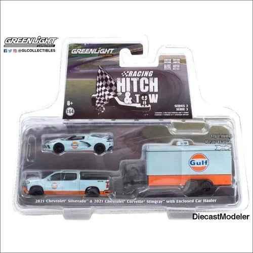 GreenLight Hitch & Tow Series 3 - 1/64 Scale Diecast Trucks (CASE/6PCS)-DiecastModeler.com