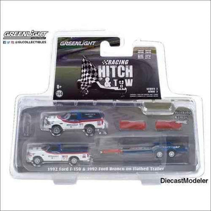 GreenLight Hitch & Tow Series 3 - 1/64 Scale Diecast Trucks (CASE/6PCS)-DiecastModeler.com