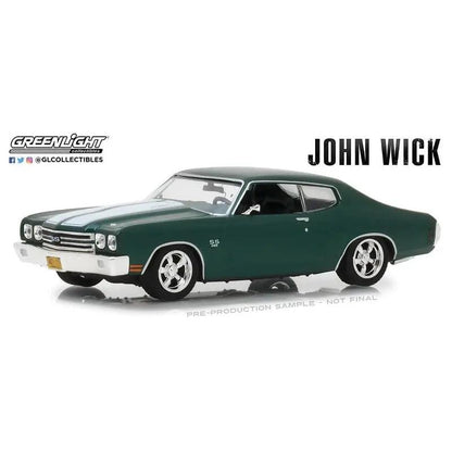 Greenlight Hollywood - John Wick 1970 Chevrolet® Chevelle® SS™ 396 - 1/43-DiecastModeler.com